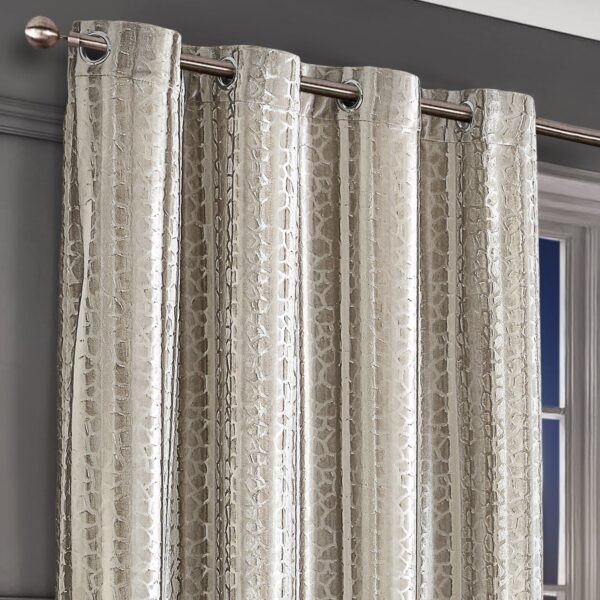 Verity_velvet_natural_eyelet_curtains_MAIN.jpg Intimates Verity Natural Crushed Velvet Ready Made Eyelet Curtains